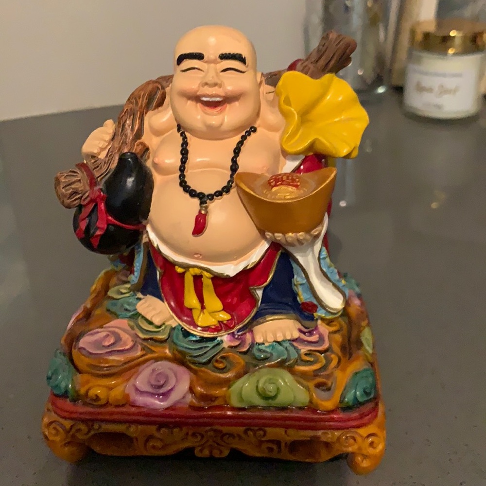 Vintage Buddha Incense burner